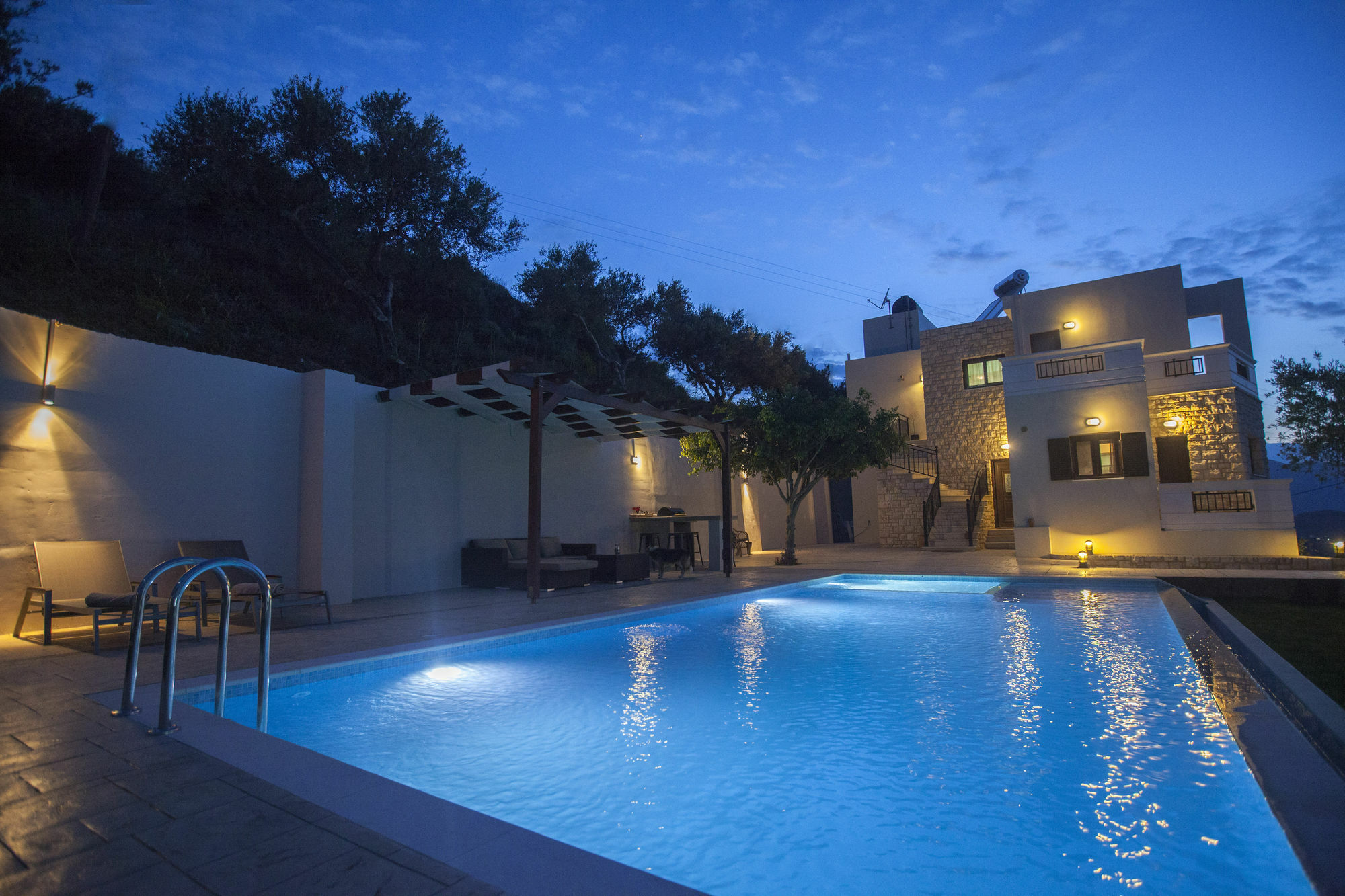 Villa Veghera 基萨莫斯 外观 照片