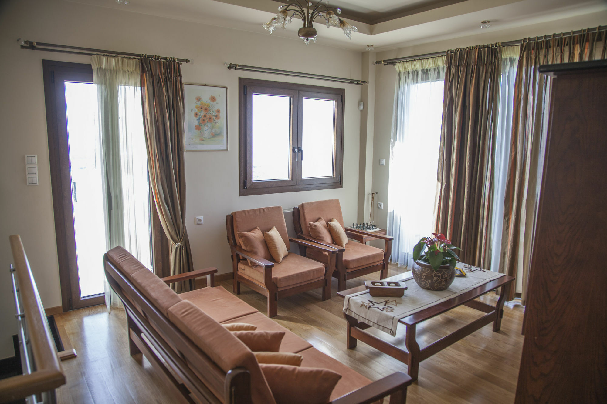 Villa Veghera 基萨莫斯 外观 照片